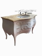 Mobile bagno Luigi XV bianco