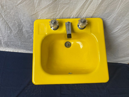 Vintage 21x19 ghisa - , giallo