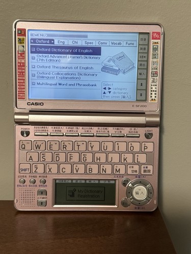 Casio dictionary translator - dictionary,