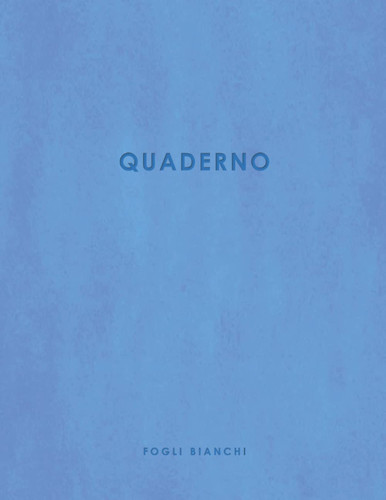 Quaderno fogli bianchi - bianchi:, senza