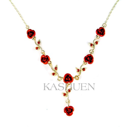 Rosso acceso rosa fiore in - rosa, ~