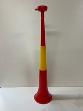Spagna Mondiali Tromba, Vuvuzela, Tromba, Corno, Clacson, 4 Pezzi, 55cm (Rosso-Giallo-Rosso)