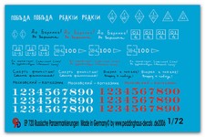 1/72 Decals Per Carri Armati