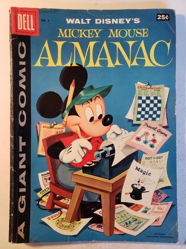 Dell giant comics almanacco - dell,