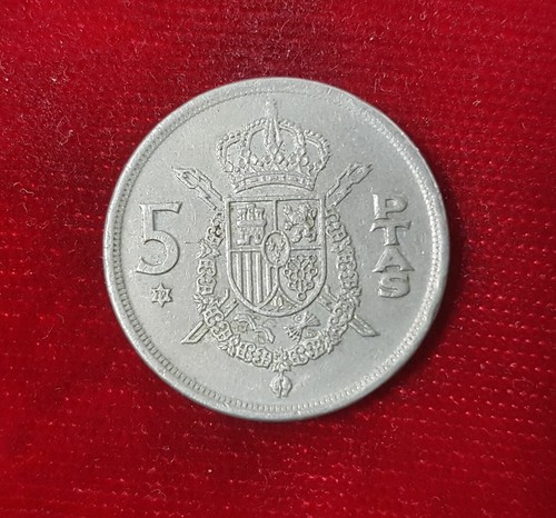 Ptas pesetas spain spagna - 5,