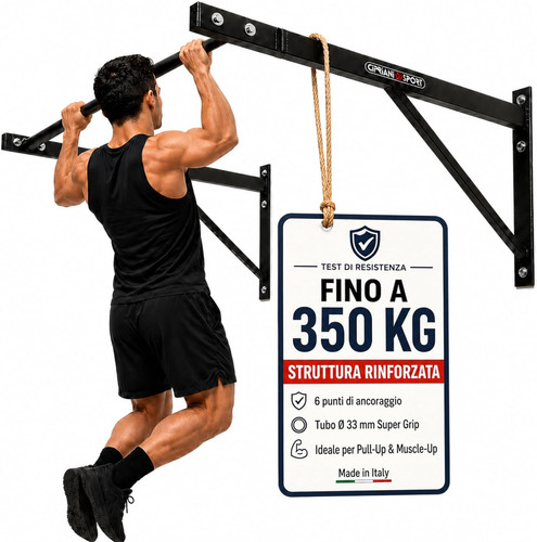 Barra trazioni muro gym - muro,