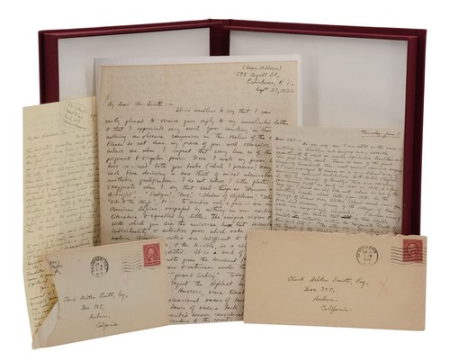 Three autograph letters h - three,