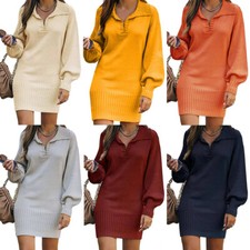 Abito In Maglia Lavorato A