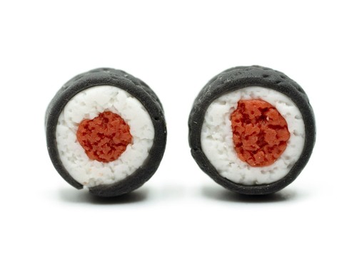 Orecchini sushi roll - orecchini,