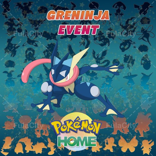 Greninja evento ash s - greninja, ash's