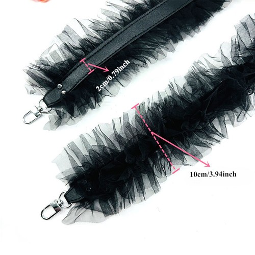 Tulle volant cinturino - tulle,