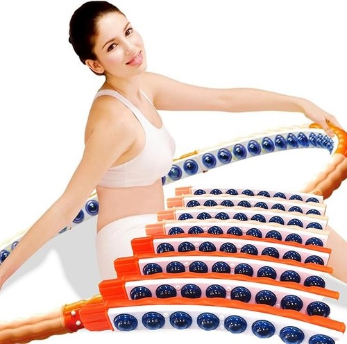 Weighted fitness hula - hula, hoop