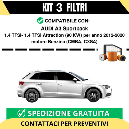 Kit filtri tagliando - 3,