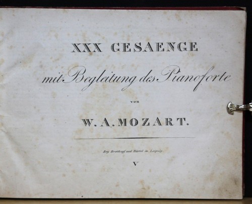Mozart xxx canti pianoforte - canti,,