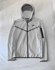 Nike Tech Fleece Taglia M Felpa con Cappuccio - Grigia