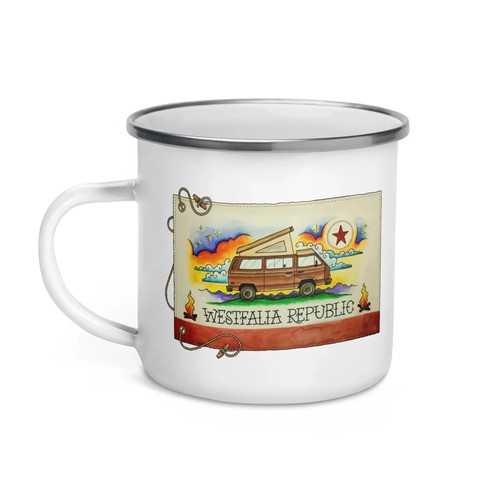 Tazza smaltata westfalia - tazza,