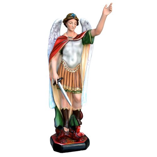 Statua san michele - statua,