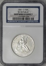 1861-O Seduto Liberty Mezzo