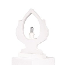 Lampada da tavolo in legno