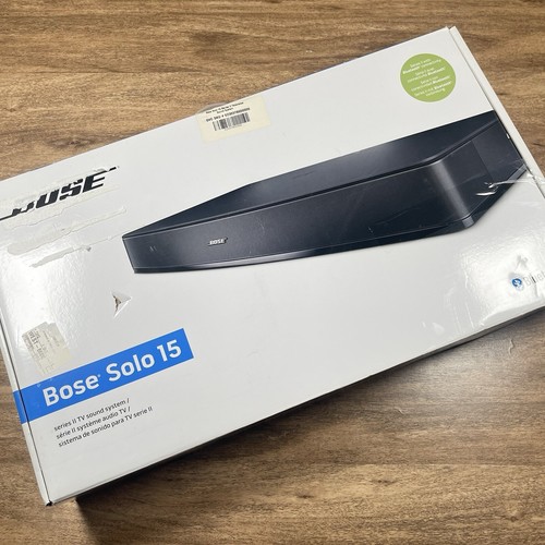Bose solo series - series, ii
