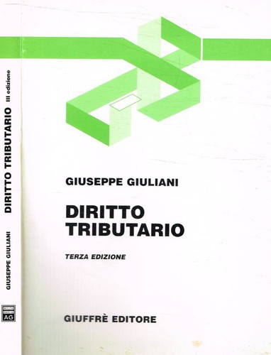 Diritto tributario giuliani - .,