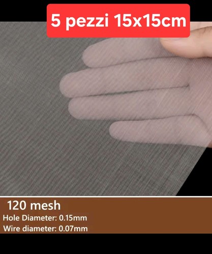Reti 120mesh metallica - 5,