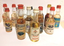 14 bottigliette mignon liquore