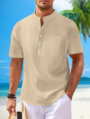 Maglietta henley 2026 - 2026, estiva