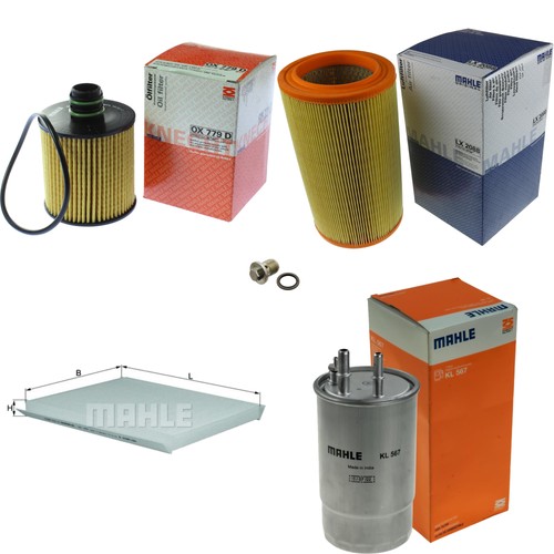 Mahle controllo set filtro - mahle,