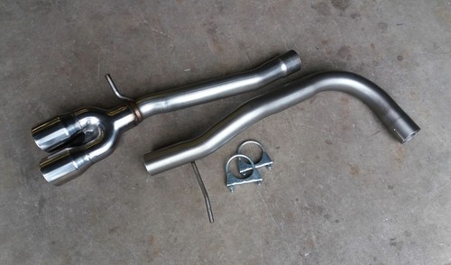 Tubo dritto silenziatore
