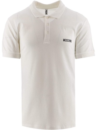 Polo moschino uomo bianca - polo,