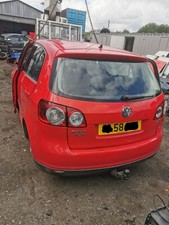 2008 VOLKSWAGEN GOLF PLUS RED