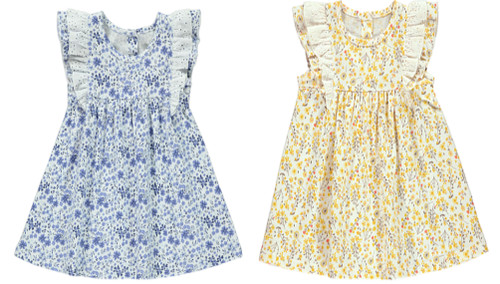 Abito bambina blu - abito,