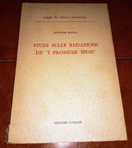 Mazza studi sulle - redazioni, de
