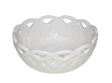 Porta Caramelle in Ceramica Bianca laccata