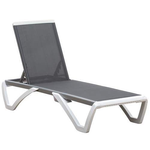 Outsunny lettino sdraio - outsunny,