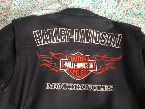 Giubbotto pelle harley - in,