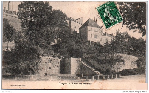 Langres porte du - -,