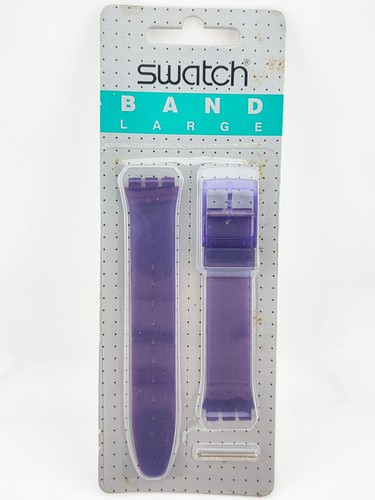 Swatch large 17mm purple strap - large,