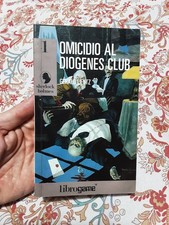 Librogame - Omicidio al Diogenes club n.1 -  1°EDIZIONE  Sherlock Holmes  1990