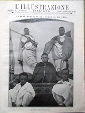 L'Illustrazione Italiana 16 Gennaio 1910 Cometa Halley Gaidano Brusati Abissinia