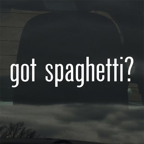 Hai degli spaghetti - ?, adesivo