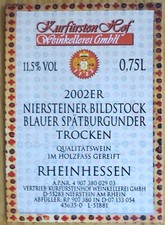 Etichetta vino GERMANIA