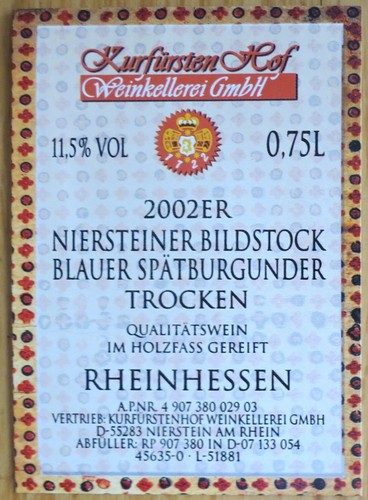 Etichetta vino germania - vino,