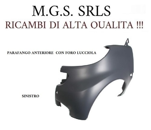 Parafango anteriore sinistro - parafango,