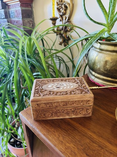 Scatola vintage legno - vintage, in