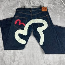 EVISU Jeans Taglia 40 Dipinto
