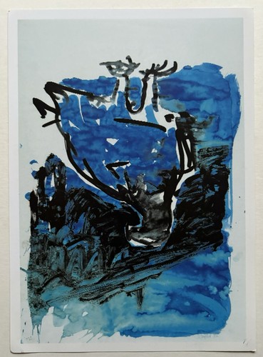 Georg baselitz carton d - carton,