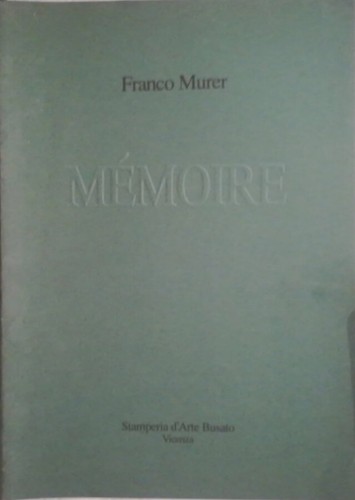 Mémoire franco murer - mémoire.,