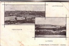 LAMPEDUSA  FP   VIAGGIATA 1907
